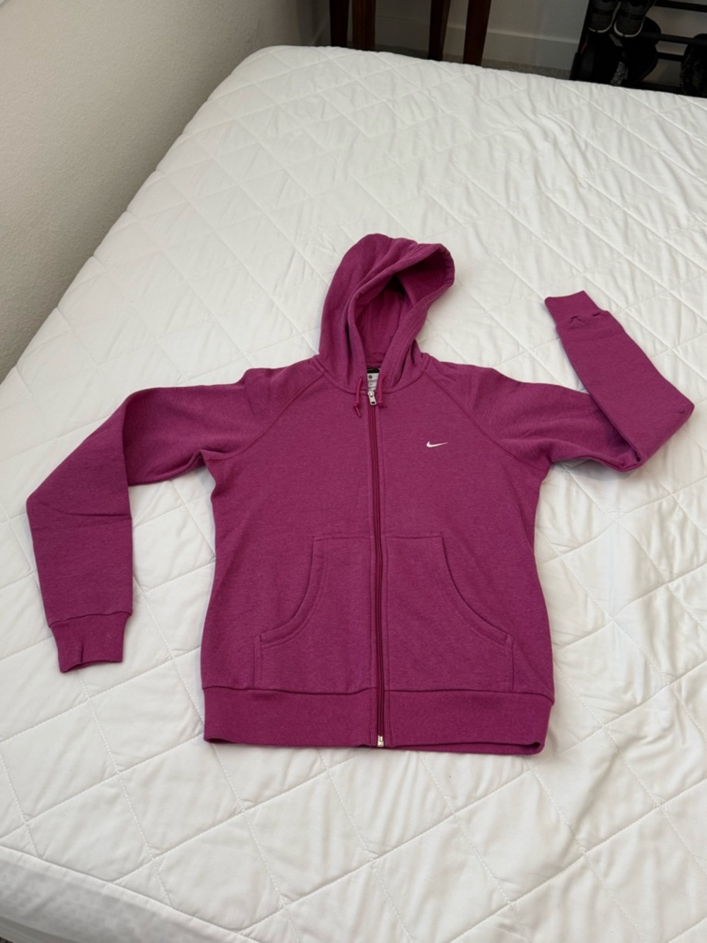 Nike Women's Magenta Full-Zip Hoodie